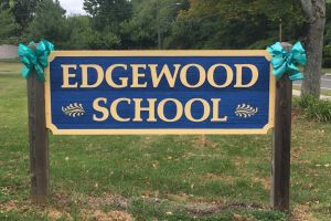 Bristol CT Edgewood School Sign