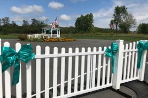 Princetown Ny Teal Fence