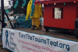 Shipbottom TEAL Float Christmas Parade 2021 7